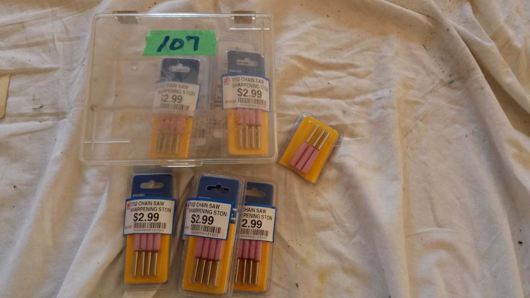 Chainsaw Sharpening Stones (14 Packages) Bodnarus Auctioneering