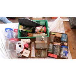 Connectors, Marrets, Nails, Drill Bits, Fasteners, Etc.