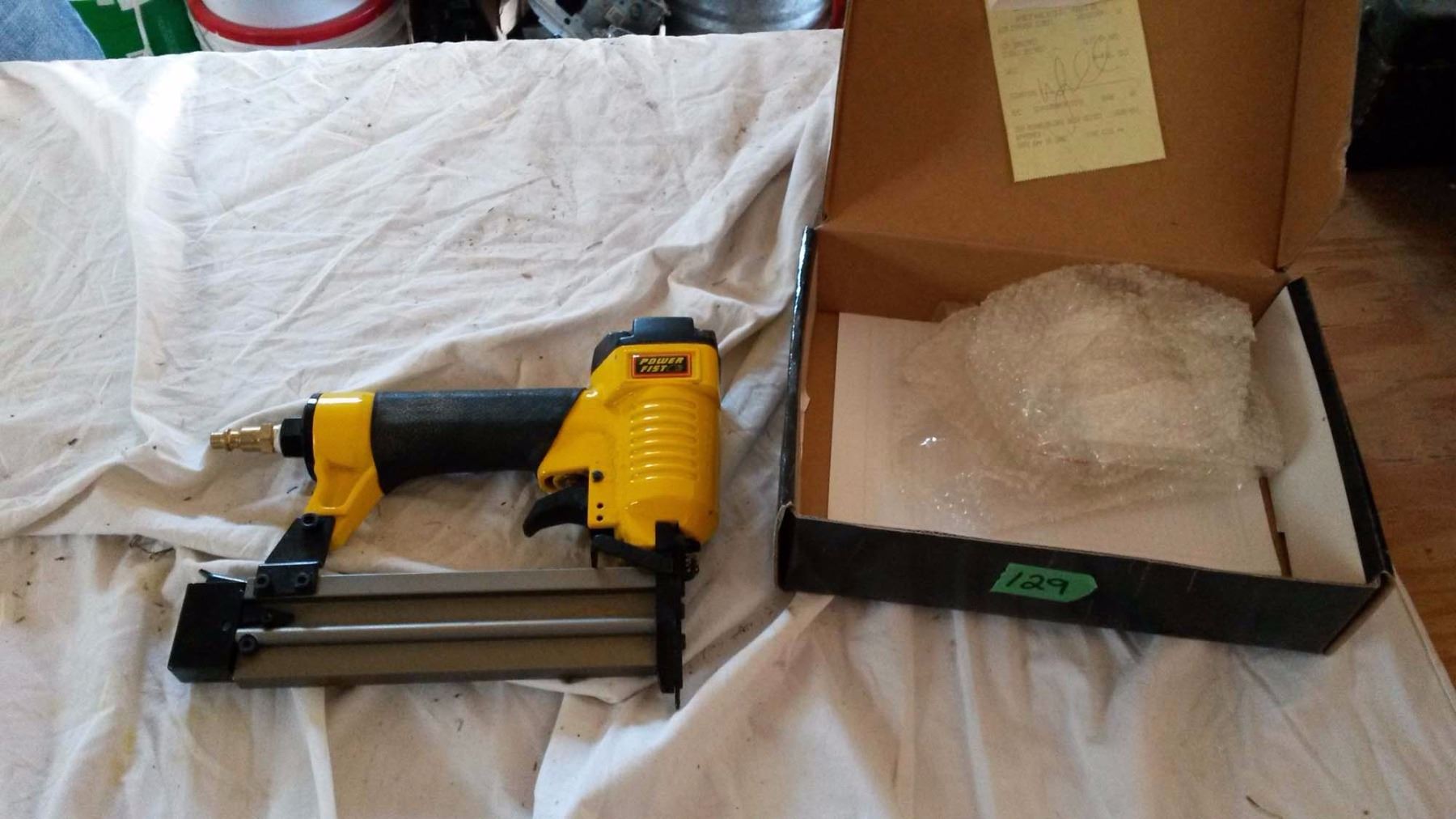 Power Fist 18 Gauge Air Nailer Bodnarus Auctioneering