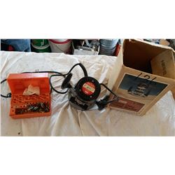 Craftsmen Heavy Duty Power Router & Bits