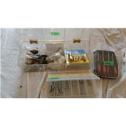 4-Piece Pin And Hook Set, Box Of Assorted Clevis Pins, & Air Compressor Adapter