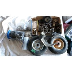 Lot Of Misc. Items (Cord, Lug-nuts, Wheels, Etc.)