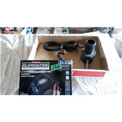 MotoMaster Eliminator Intelligent Battery Charger & Misc.