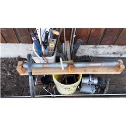 Misc Lot Of Scrap Iron & Heated Rod