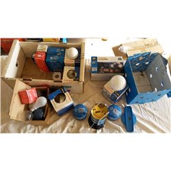 Small Butane Camp Stove & Misc. Light Bulbs