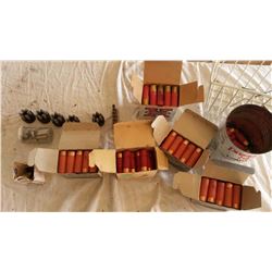 Assorted Ammunition (.38 Special, Rifle Shells, 5 Boxes 12 Gauge Shotgun Shells)