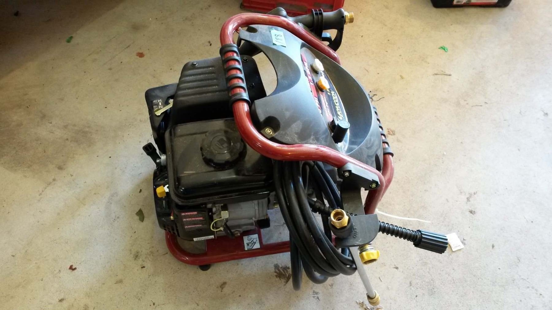 Powermate Monsoon 1600 PSI Pressure Washer, Gas Powered. 94CC Engine