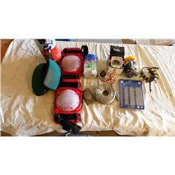 Tie Wire, Staples, Sets Of Knee Pads (2), Misc.
