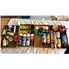 Image 1 : Boxes Assorted Sprays, Oils, & Oil Cans (4)