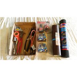 Tape Square, Superstar Halogen Bulbs, Aluminum Rolled Flashing Coil, Misc.