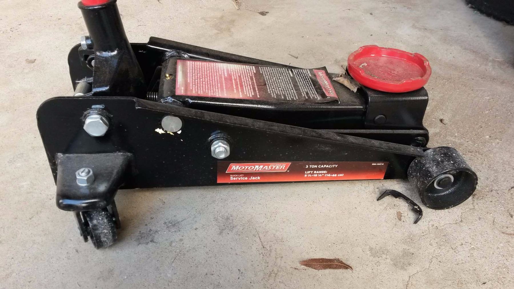 MotoMaster 3Ton QuickLift Service Jack