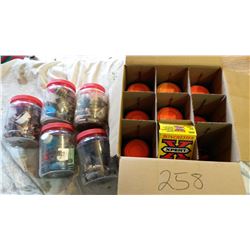 Clay Targets, Copper Fittings, Brass Fittings, & Misc.