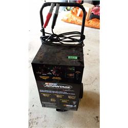 Nascar Advantage Battery Charger With Engine Starter & Battery Tester (Working)