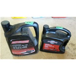 MotoMaster Jugs Spring/Summer Chainsaw Bar Oil (2) (Full)