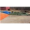 Image 1 : Tarps (3) (1 Green, 1 Blue, 1 Orange)