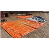 Image 2 : Tarps (3) (1 Orange, 2 Gray)