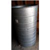 Image 1 : Galvanized Barrel With Water Spout On Bottom