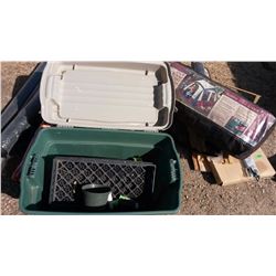 Tent, Chair, Garden Supplies & Bird Feeder