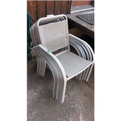 Patio Chairs (6) & Table