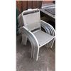 Image 1 : Patio Chairs (6) & Table