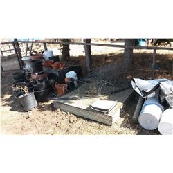 Gardening Supplies, Planters, Tomato Cases, Misc.