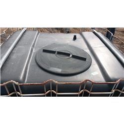 Black Water Tank With Frame Case