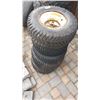 Image 2 : Lawn Mower Tires & Rims (5)