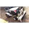 Image 3 : Roper 18T Riding Lawn Mower With Snow Blower Attachment, Running, Needs Work