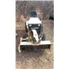 Image 4 : Roper 18T Riding Lawn Mower With Snow Blower Attachment, Running, Needs Work