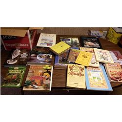 Lot Of Misc. Books (Cookbooks, etc.)