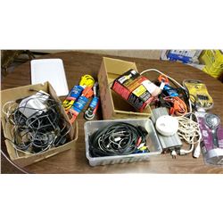 Power Inverter, Cords, Smoke Detector, Shower Heads, Misc.