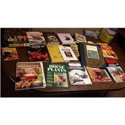 Assorted Misc. Books (Cookbooks, Gardening Books)