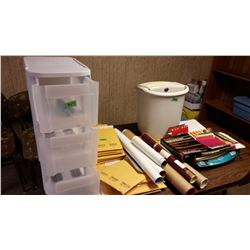 Stationary, Posters, Paper Shredder, Organizer, Misc.