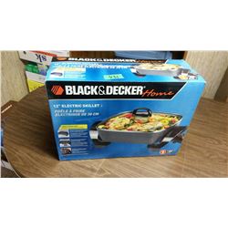 Black & Decker 12” Electric Skillet (New In Box)