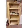 Image 1 : Wooden Shelving Unit (2-Piece) No Contents