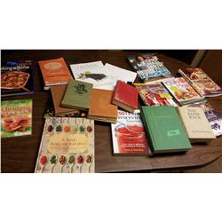 Assorted Cookbooks & Readers