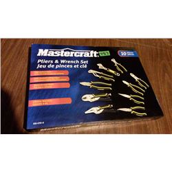 Mastercraft Pliers & Wrench Set