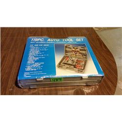 119-Piece Auto Tool Set (New) (1/4” & 3/8” Drive)