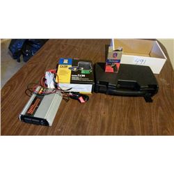 7x50 Binoculars, Hand Gun Grip, 300 Watt MotoMaster Mobile Power Inverter