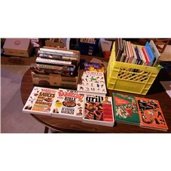 Boxes Of Books (Kid’s Books, BBQ Grilling Books)