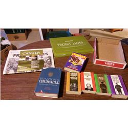 Winston Churchill Books, National Post Front Lines Newspaper