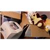 Image 2 : HP LaserJet 1000 Printer, Box Of Stuffed Animals