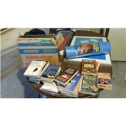 Assorted Chapter Books, Framed Pictures