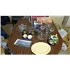 Image 2 : Lot Of Clear Glass, Misc