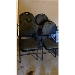 Set Of Folding Chairs (4)