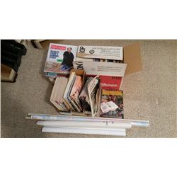 World Map & Magazines