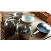 Image 1 : Assorted Kitchen Items w/Glass Lids