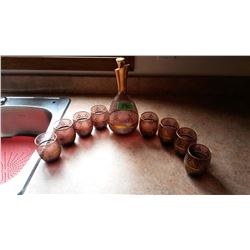 Liquor Decanter With Glasses (8)