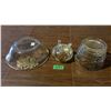 Image 2 : Sterling Silver Overlay Set Of Bowls (3)