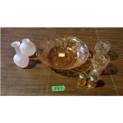 Pink Depression Glass